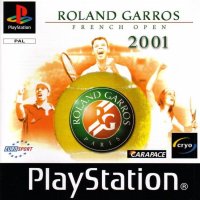 Roland Garros French Open 2001 PAL Playstation  box art